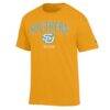 Southern University Jaguars Champion Unisex Mom Logo T-Shirt - Gold - Side View