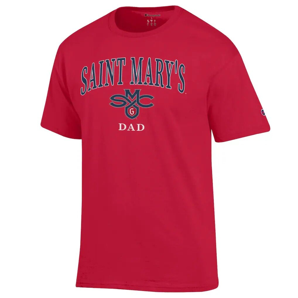 Saint Mary's Gaels Champion Dad Logo T-Shirt