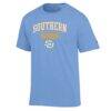 Southern University Jaguars Champion Grandparent Logo T-Shirt - Light Blue - Side View