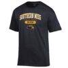 Southern Miss Golden Eagles Champion Unisex Mom Pill Box T-Shirt - Black - Side View
