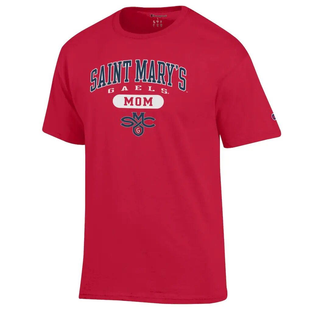 Saint Mary's Gaels Champion Unisex Mom Pill Box T-Shirt