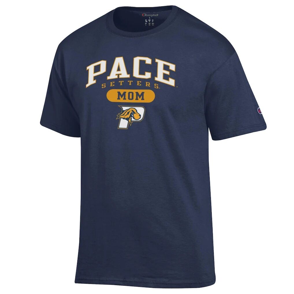 Pace University Setters Champion Unisex Mom Pill Box T-Shirt