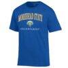 Morehead State Eagles Champion Grandparent Arch Logo T-Shirt - Blue - Side View