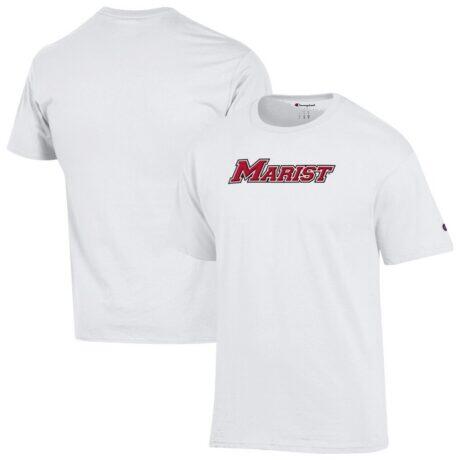 Marist Red Foxes Champion T-Shirt - White - Front View