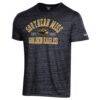 Southern Miss Golden Eagles Champion Established Date Ultimate Tri-Blend T-Shirt - Black - Front View