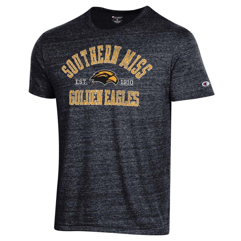 Southern Miss Golden Eagles Champion Established Date Ultimate Tri-Blend T-Shirt