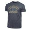 Mount St. Mary's Mountaineers Champion Established Date Ultimate Tri-Blend T-Shirt - Blue - Front View