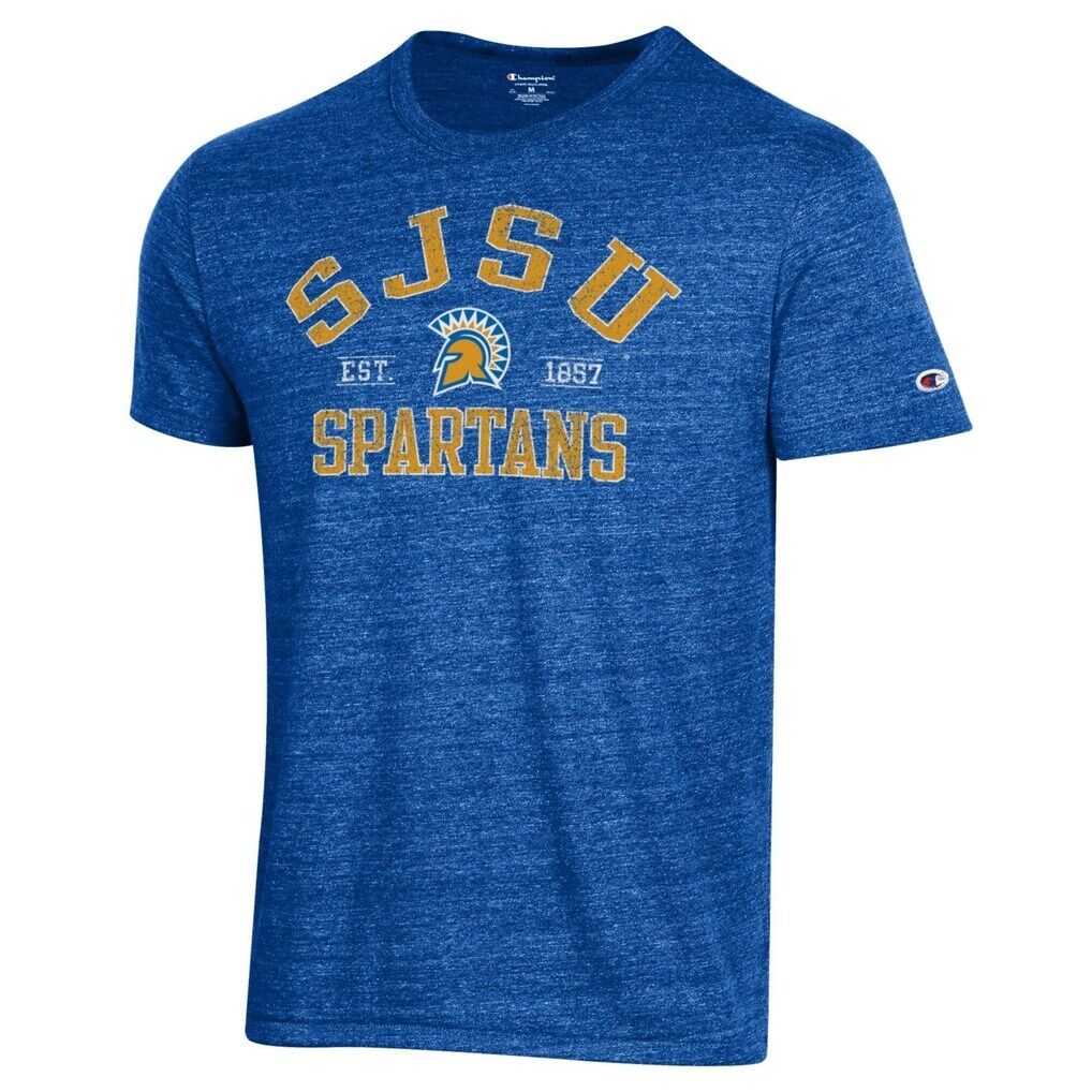 San Jose State Spartans Champion Established Date Ultimate Tri-Blend T-Shirt