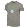Southern University Jaguars Champion Stacked Ultimate Tri-Blend T-Shirt - Gray - Front View