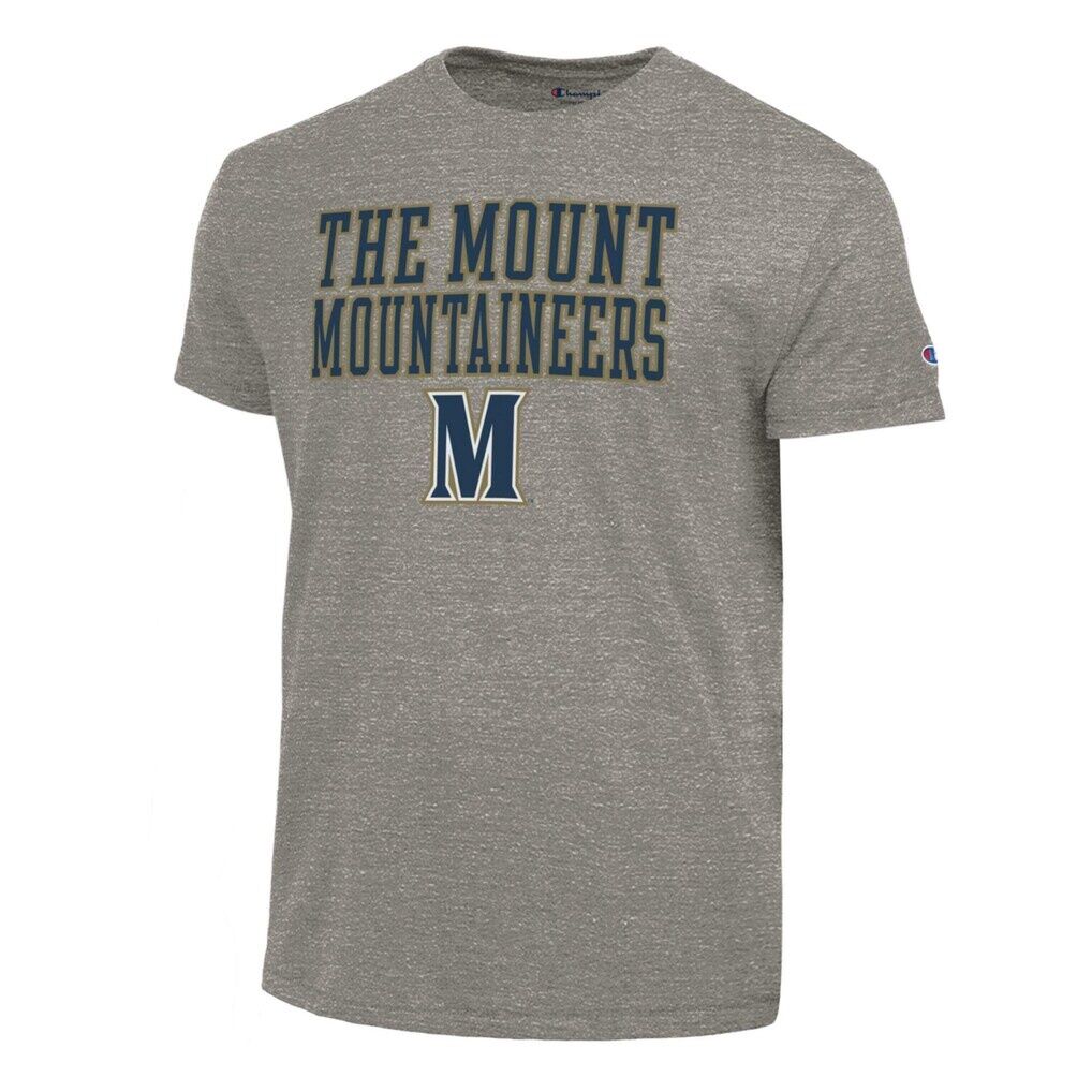Mount St. Mary's Mountaineers Champion Stacked Ultimate Tri-Blend T-Shirt