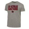 Rutgers Newark Scarlet Raiders Champion Stacked Ultimate Tri-Blend T-Shirt - Gray - Front View