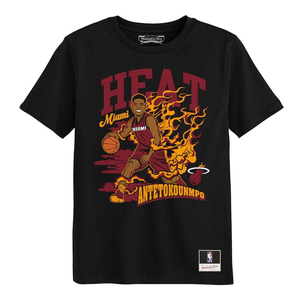 Giannis Antetokounmpo Miami Heat Mitchell & Ness Preschool Fired Up T-Shirt