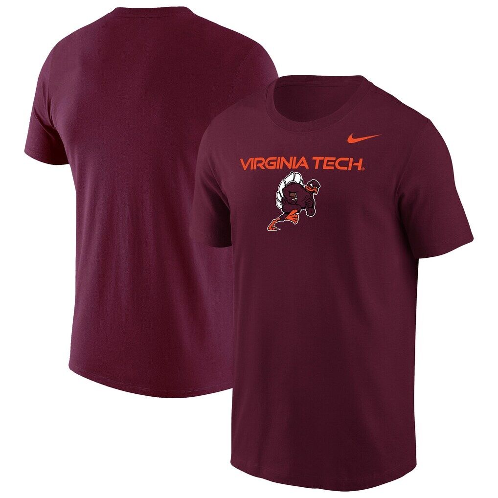 Virginia Tech Hokies Nike Rushing Hokie Dri-FIT T-Shirt - Maroon