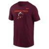 Virginia Tech Hokies Nike Rushing Hokie Dri-FIT T-Shirt - - Side View