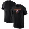 Virginia Tech Hokies Nike Rushing Hokie Dri-FIT T-Shirt - Black - Front View