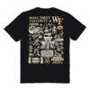 Wake Forest Demon Deacons Vive La Fete Women's Impressions Artwork Relaxed Fit T-Shirt - Black - Detail View