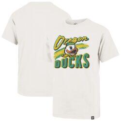 Oregon Ducks '47 Youth Dime Time Franklin T-Shirt - Cream - Front View