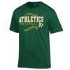 Athletics Champion Baseball T-Shirt - Green - Back View