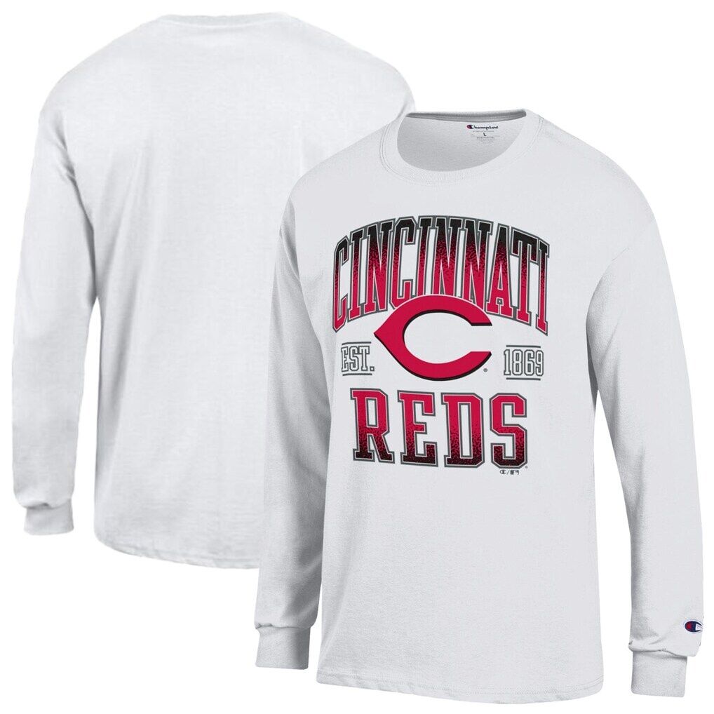 Cincinnati Reds Champion Jersey Long Sleeve T-Shirt