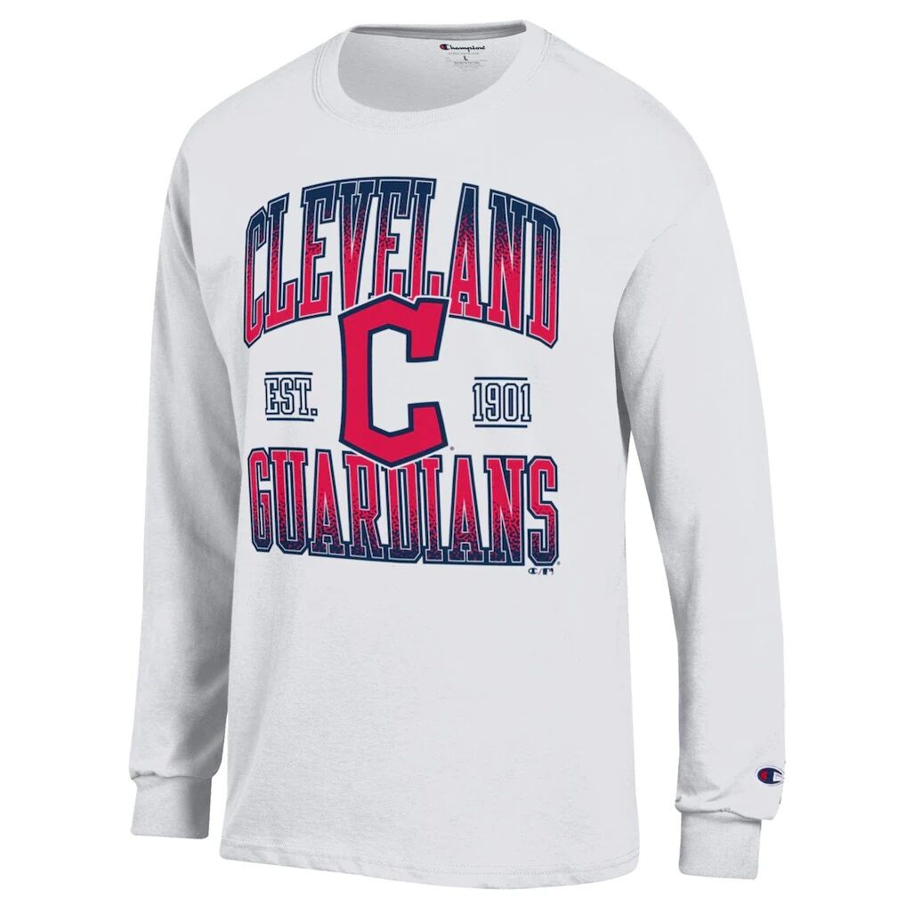 Cleveland Guardians Champion Jersey Long Sleeve T-Shirt