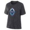 Vancouver Whitecaps FC Women's Essential T-Shirt - Charcoal - Side View