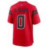 Azeez Al-Shaair Houston Texans Nike Alternate Game Jersey - Red - Alt2