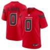Azeez Al-Shaair Houston Texans Nike Alternate Game Jersey - Red - Front View