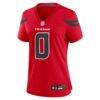 Azeez Al-Shaair Houston Texans Nike Women's Alternate Game Jersey - Red - Alt1