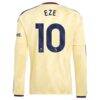 Eberechi Eze Arsenal adidas 2026/27 Third Replica Long Sleeve Jersey - Yellow - Detail View