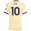Eberechi Eze Arsenal adidas Women's 2026/27 Third Replica Jersey - Yellow - Detail View