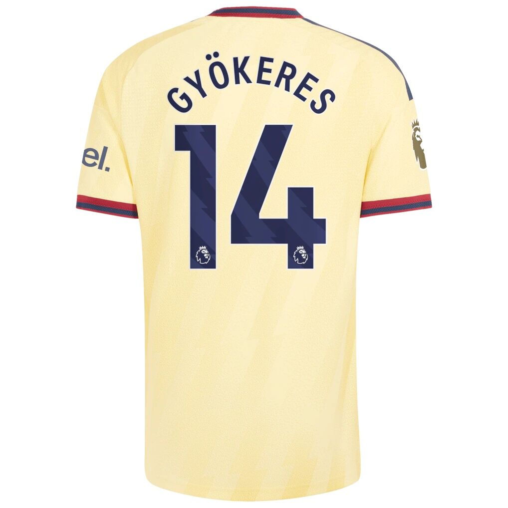 Viktor Gyökeres Arsenal adidas 2026/27 Third On-Field Authentic Jersey