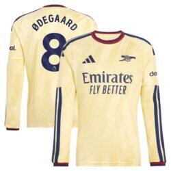 Martin Ødegaard Arsenal adidas 2026/27 Third Replica Long Sleeve Jersey - Yellow - Front View