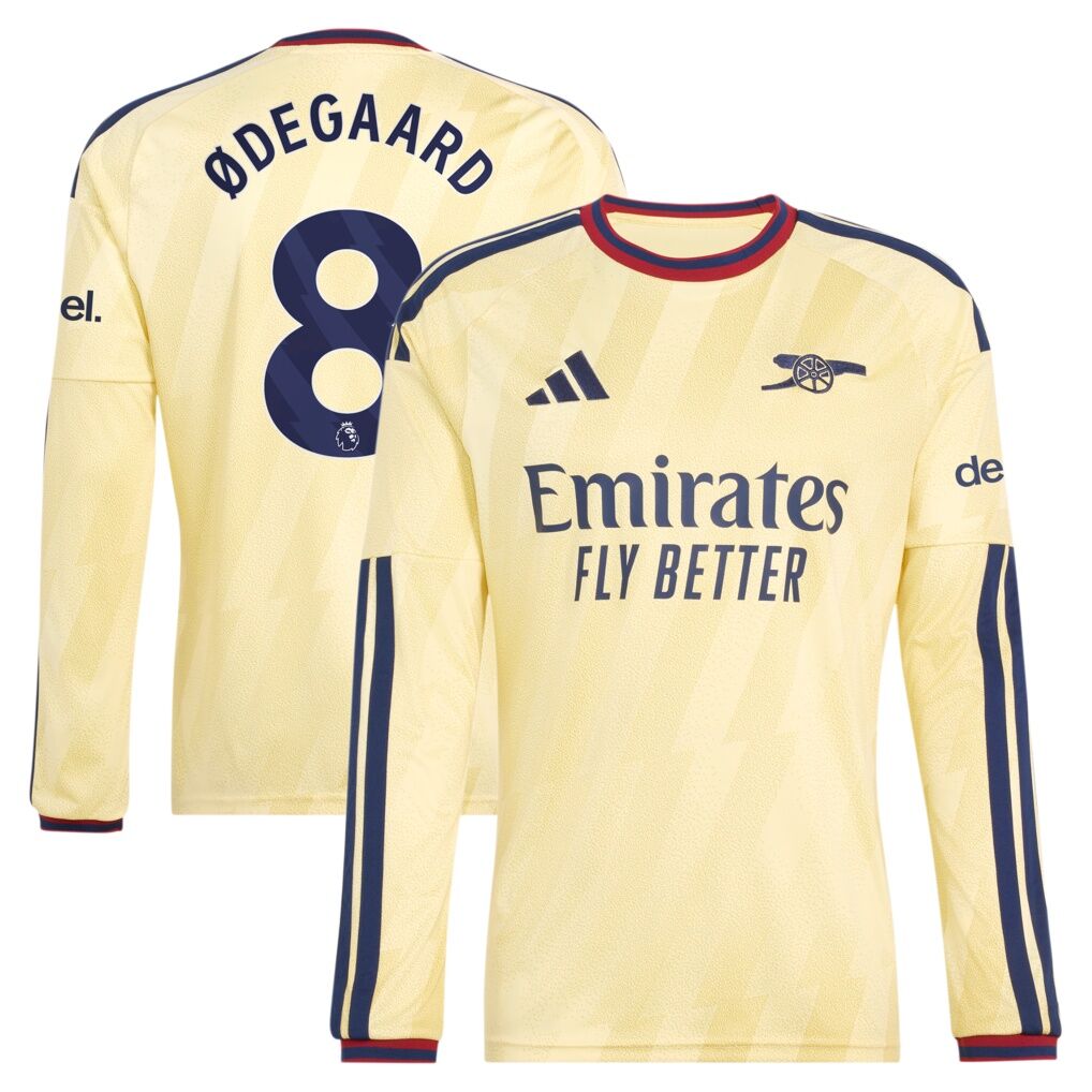 Martin Ødegaard Arsenal adidas 2026/27 Third Replica Long Sleeve Jersey