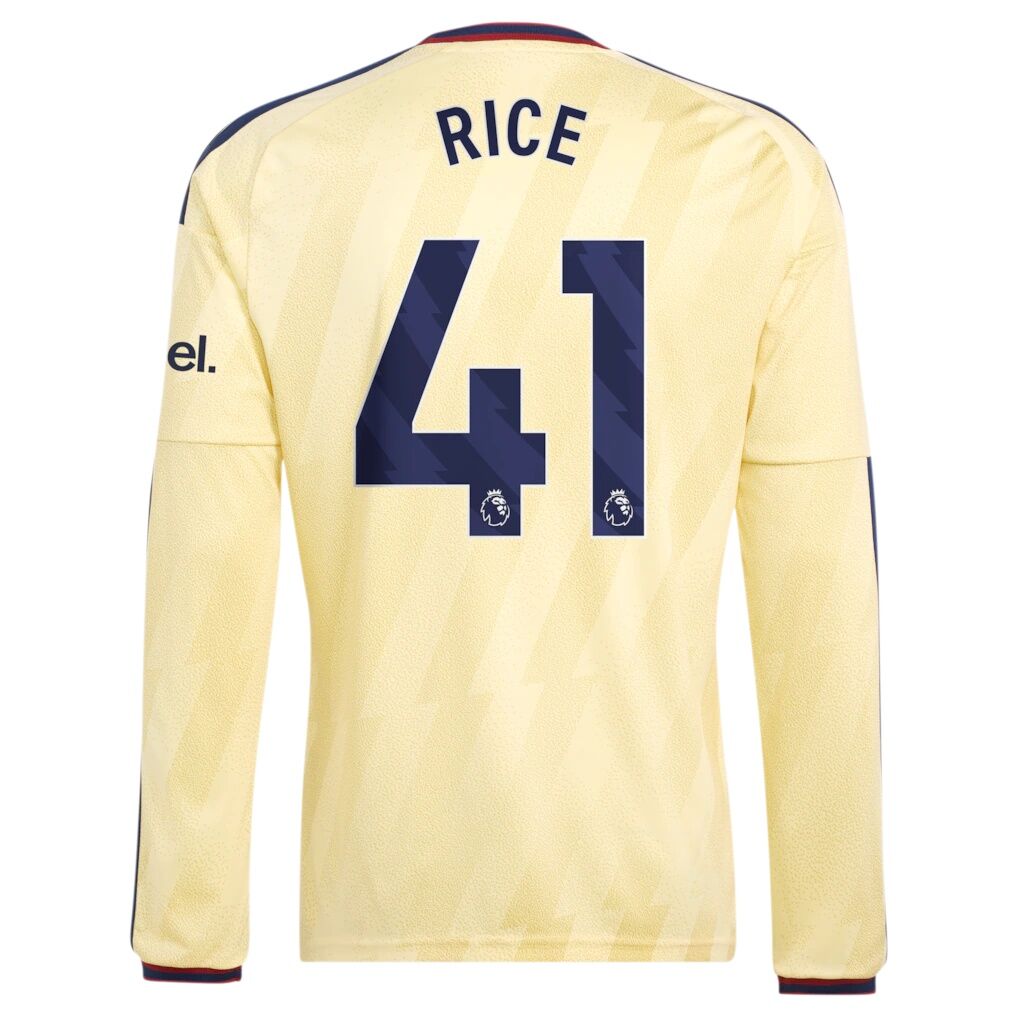Declan Rice Arsenal adidas 2026/27 Third Replica Long Sleeve Jersey