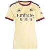 Declan Rice Arsenal adidas Women's 2026/27 Third Replica Jersey - Yellow - Side View