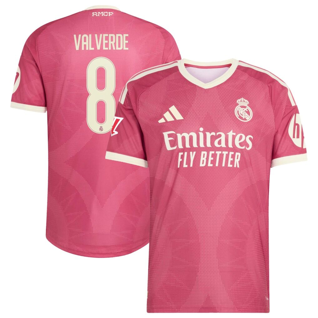 Federico Valverde Real Madrid adidas 2026/27 Third On-Field Authentic Jersey