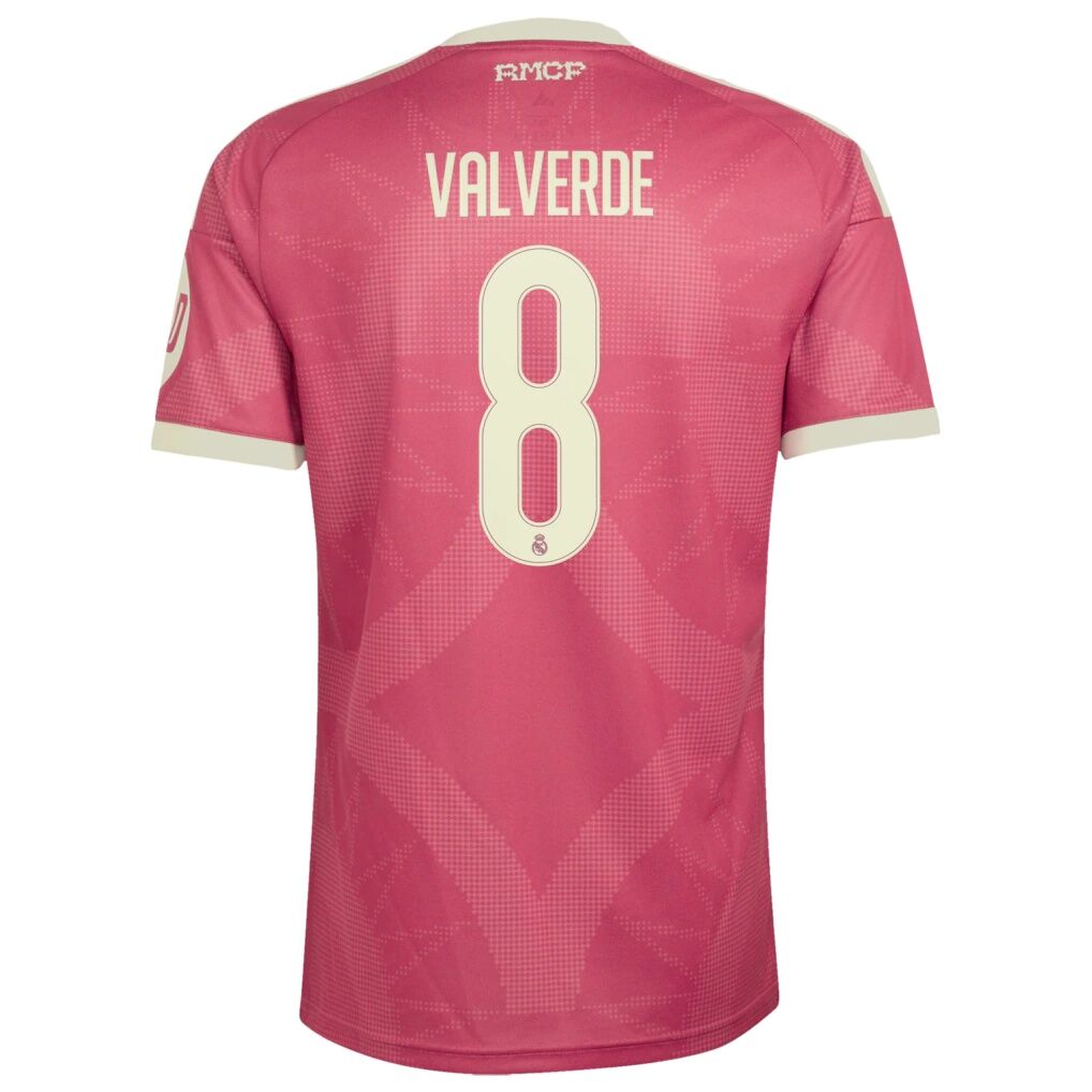 Federico Valverde Real Madrid adidas 2026/27 Third Replica Jersey
