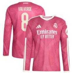 Federico Valverde Real Madrid adidas 2026/27 Third Replica Long Sleeve Jersey