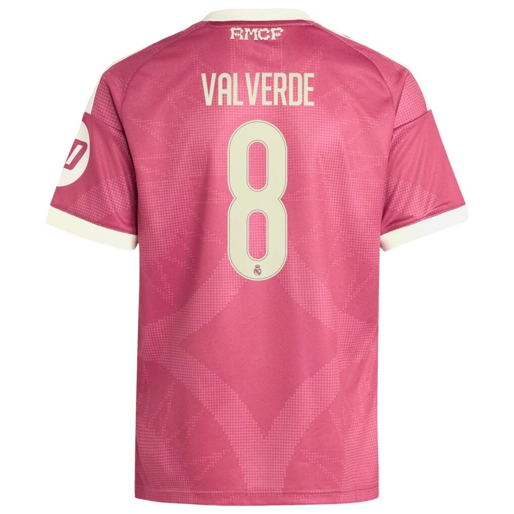 Federico Valverde Real Madrid adidas Youth 2026/27 Third Replica Jersey