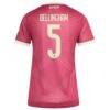 Jude Bellingham Real Madrid adidas Women's 2026/27 Third Replica Jersey - Pink - Detail View