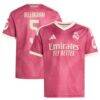 Jude Bellingham Real Madrid adidas Youth 2026/27 Third Replica Jersey - Pink - Front View