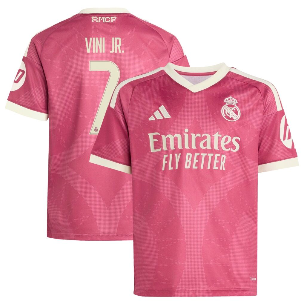 Vini Jr. Real Madrid adidas Youth 2026/27 Third Replica Jersey