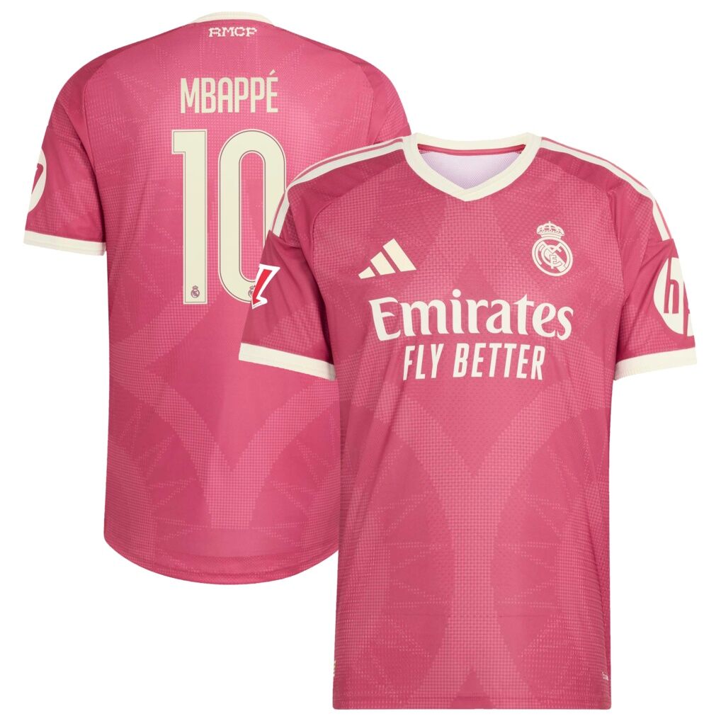 Kylian Mbappé Real Madrid adidas 2026/27 Third On-Field Authentic Jersey