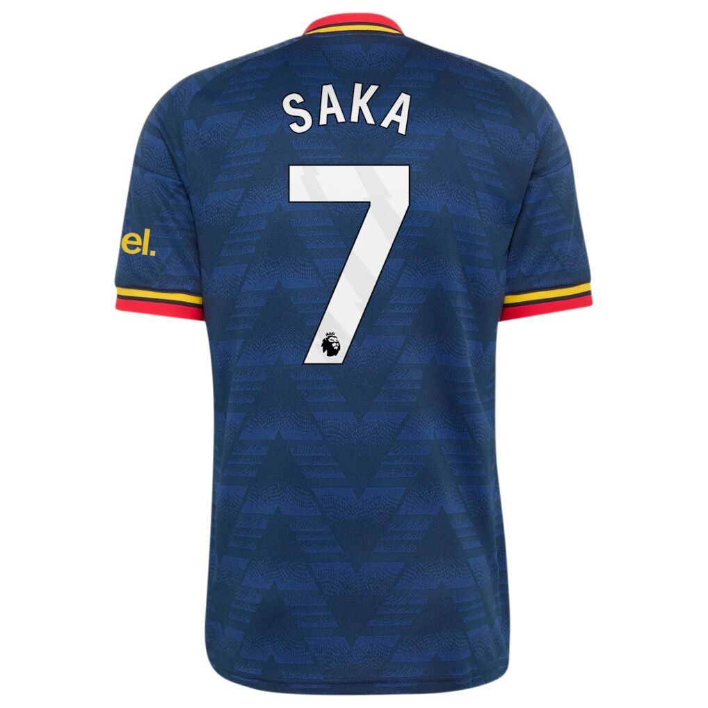 Bukayo Saka Arsenal adidas 2026/27 Away Replica Jersey