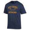 West Virginia Mountaineers Champion Rowing T-Shirt - Navy - Side View