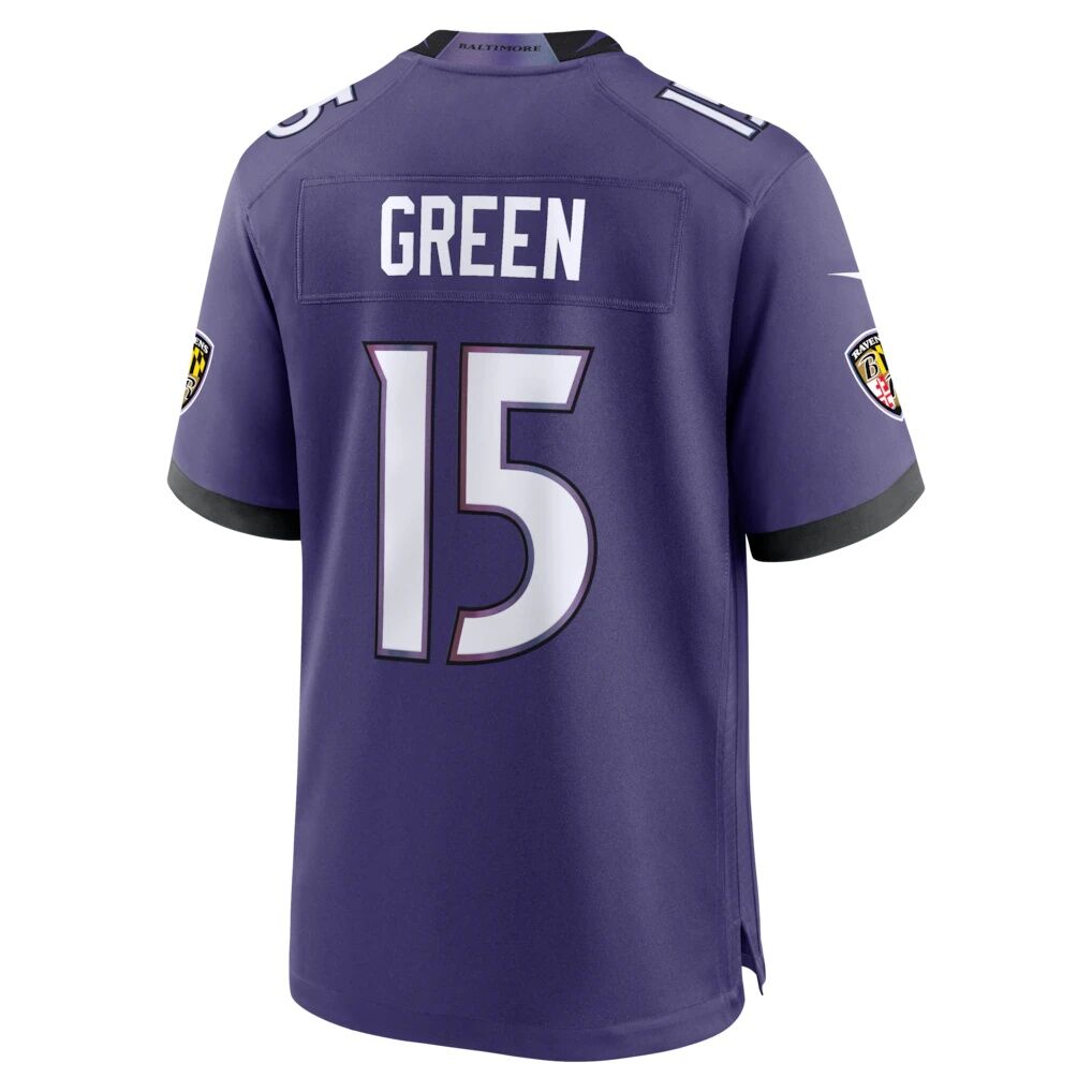 Mike Green Baltimore Ravens Nike Team Game Jersey