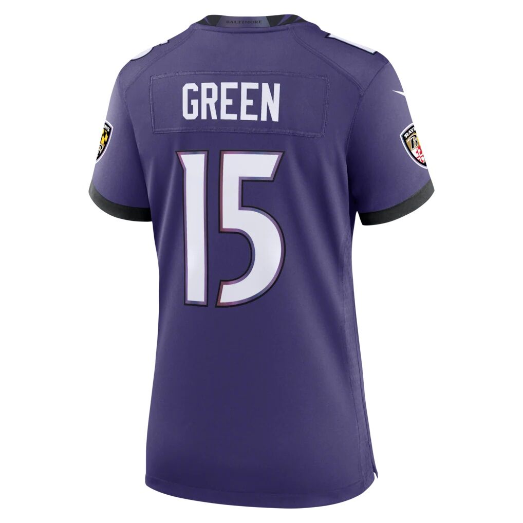 Mike Green Baltimore Ravens Nike Women's Team Game Jersey