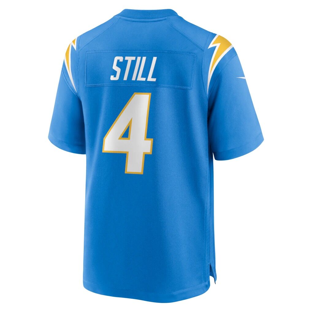 Tarheeb Still Los Angeles Chargers Nike Team Game Jersey - Powder Blue