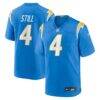 Tarheeb Still Los Angeles Chargers Nike Team Game Jersey - - Front View