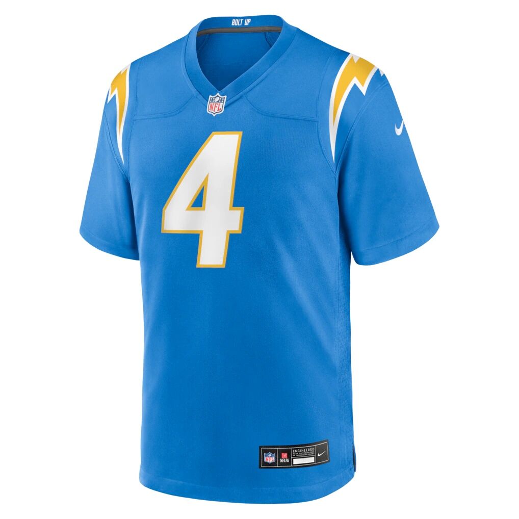 Tarheeb Still Los Angeles Chargers Nike Team Game Jersey - Powder Blue